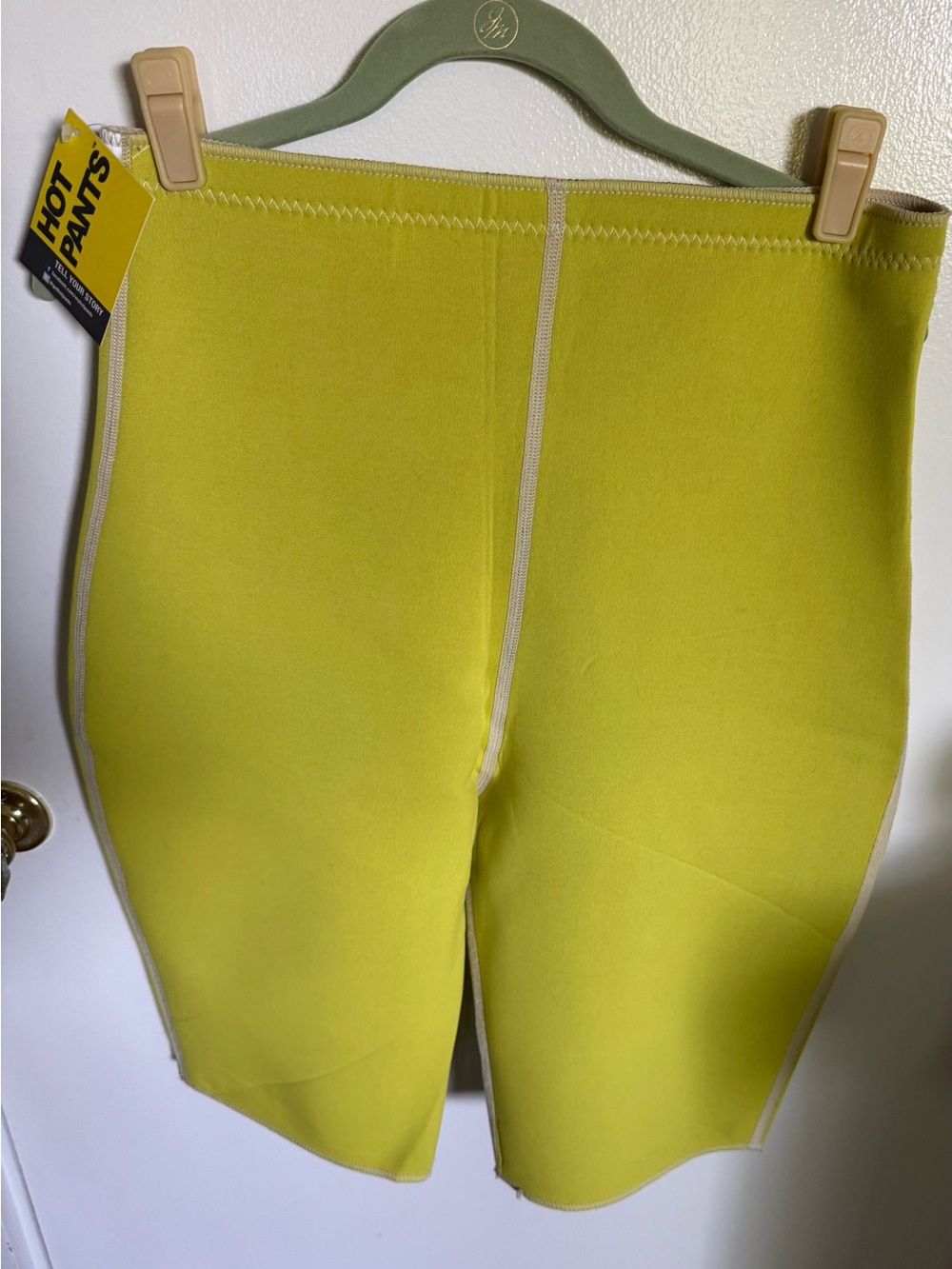 Chartreuse Hot Pants Women's Swim Shorts
